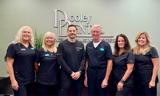 Dentist and dental team